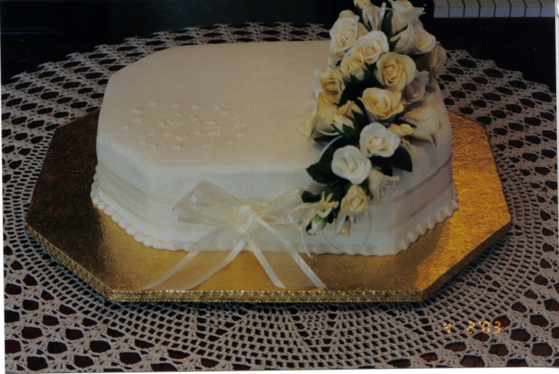 Pictures rectangular wedding cakes