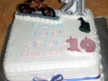 Kieran and Charlotte's Shared 21st and 19th Birthday Cake