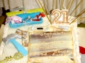 Close up on Tim's 21st Birthday Birthday Cake