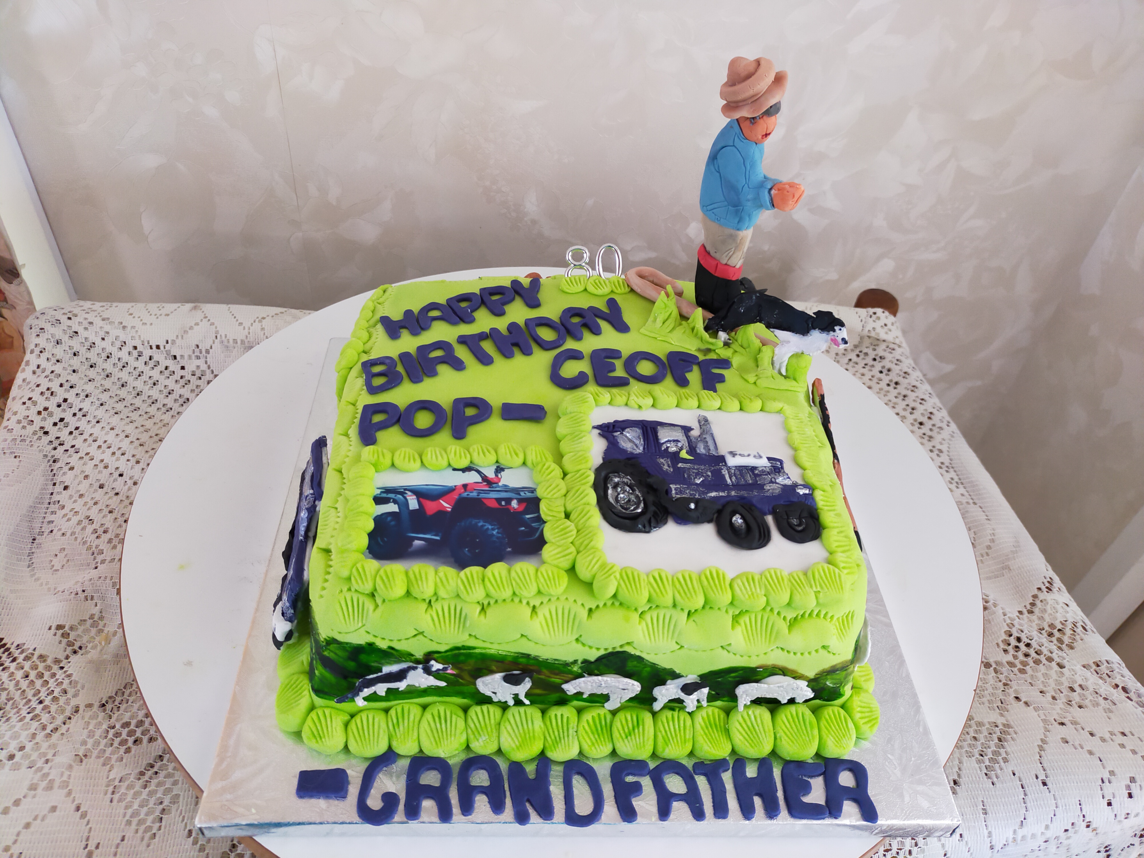 1_Geoff-top-of-cake-with-writing