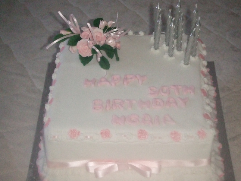 Ngaia's 90th Birthday Cake