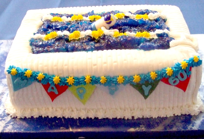 Steve's 60th Birthday Cake Decorative Cake