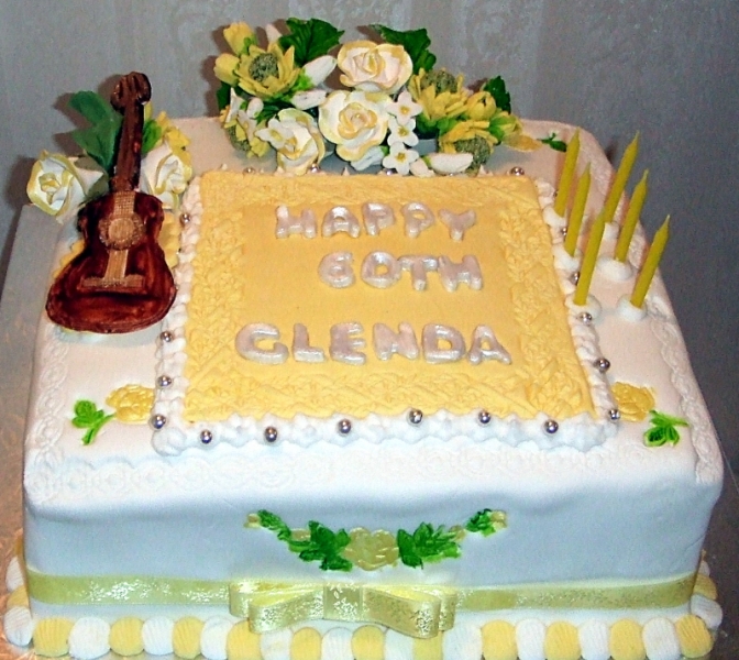 Glenda's 60th Birthday Cake