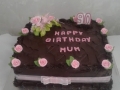 27th October 2018 90th Birthday cake
