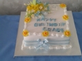 Graces 80th birthday cake 29th June 2019