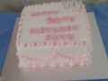 Ruby 90th birthday cake 16-11-2017