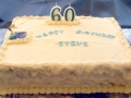 Steve's 60th Birthday Cutting Cake