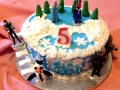 Frozen Theme Birthday Cake