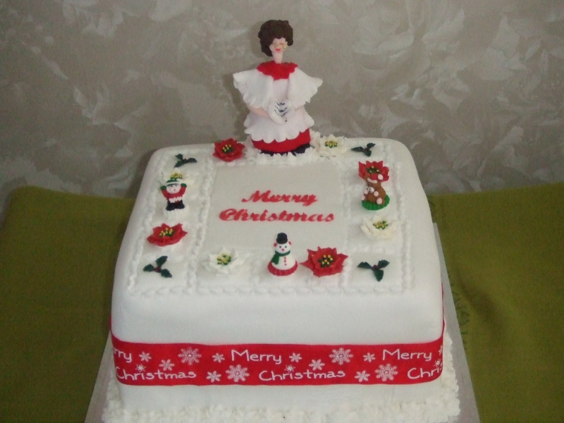 Christmas cakes -New Year Cake 20th December 2016 002