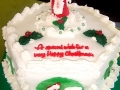 Hexagonal Christmas Cake