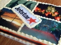 Dunedin International Airport --Jet Star cake