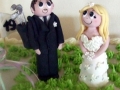 Fiona & Allan's Wedding Cake Topper