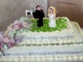 Fiona & Allan's Wedding Cake