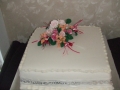 1 tier traditional wedding cake 19th May 2017