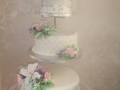 3 tier wedding cake August 2018