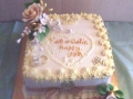 50th Wedding Anniversary Cake for Pat and Colin