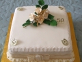 Ruby's 50th Wedding Anniversary Cake
