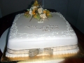 Peter and June's 50th Wedding Anniversary Cake